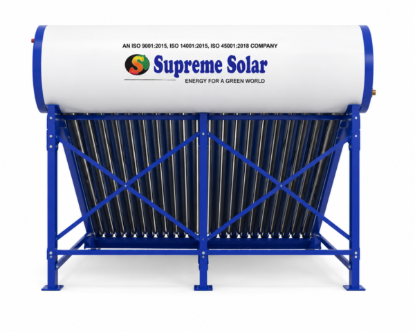 Supreme Solar Water Heater- GL PC-Backside Supreme Solar Water Heater-GL PC